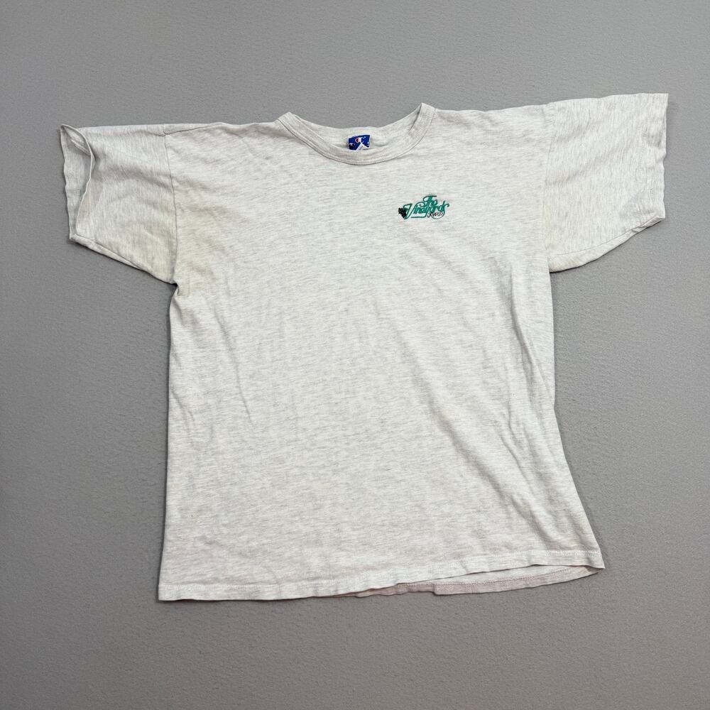 Vintage Champion The Vineyards Shirt Men's Extra Large Gray 90s Embroidered - Picture 1 of 13